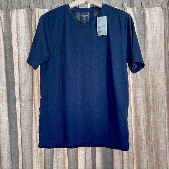 NWT Old Navy Active Blue Short Sleeve Tee Shirt Size Small - Picture 1 of 10